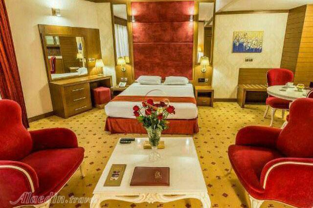 اتاق دبل هتل آپارتمان سه ستاره آرمان مشهد | علاءالدین تراول