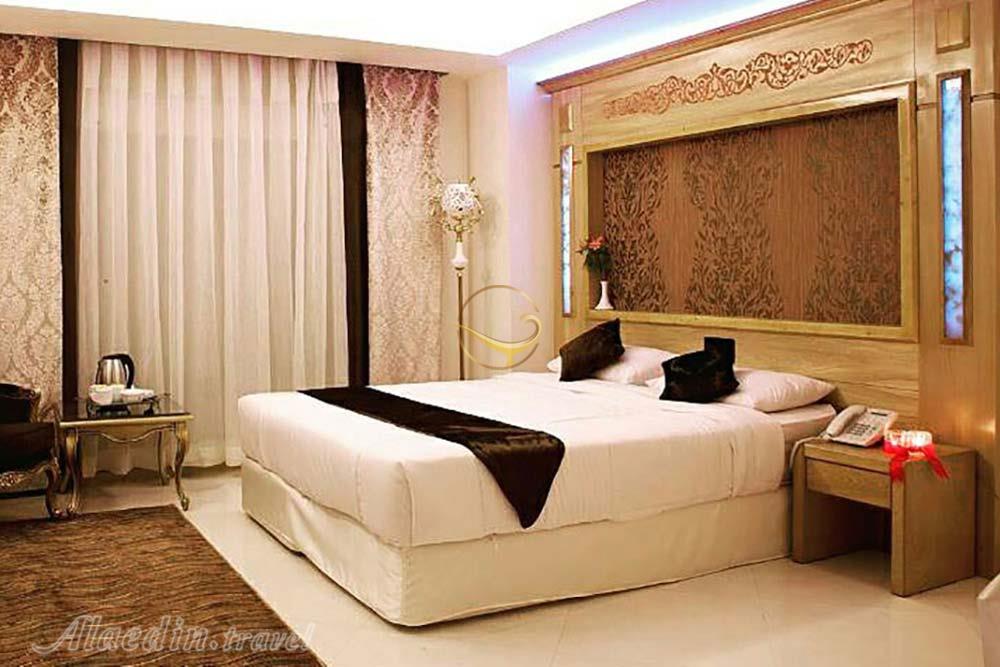 اتاق دابل هتل آپارتمان بشری مشهد | علاءالدین تراول