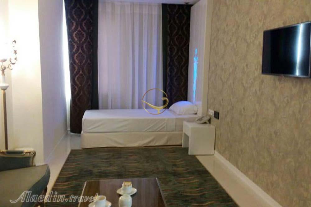 اتاق سینگل هتل آپارتمان بشری مشهد | علاءالدین تراول