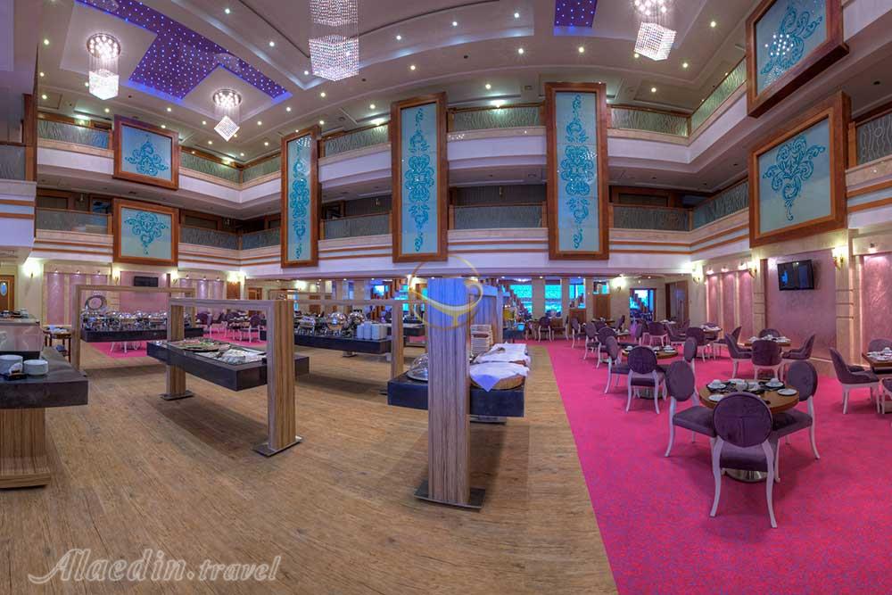 سالن صبحانه خوری هتل درویشی مشهد | علاءالدین تراول