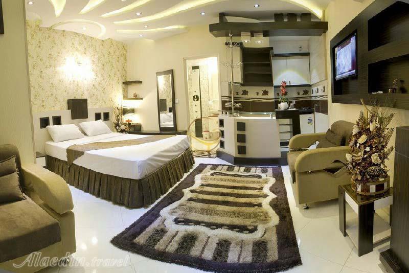 اتاق دبل هتل سه ستاره اسپینو مشهد | علاءالدین تراول