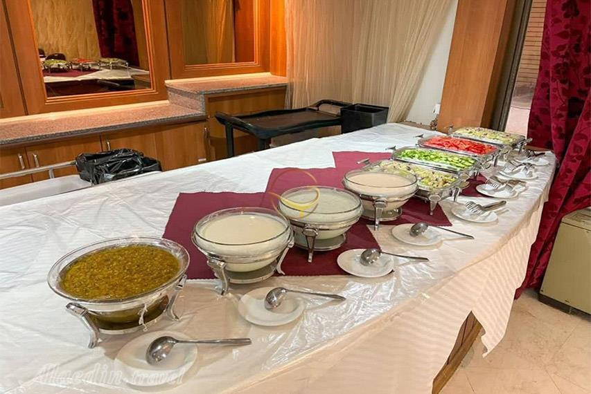 رستوران هتل قصر نیلی مشهد | علاالدین تراول