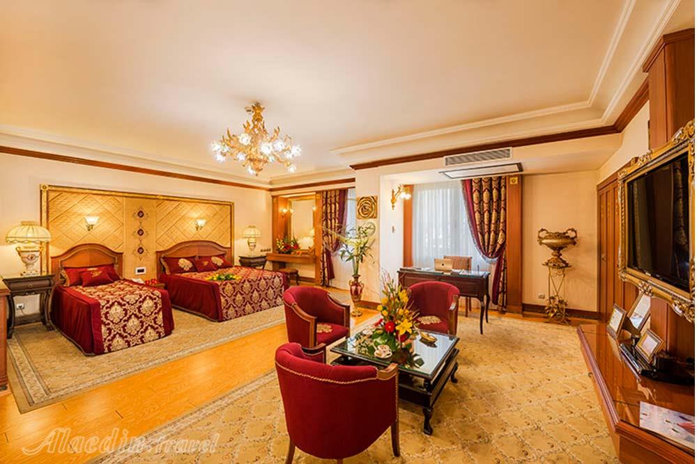آپارتمان رویال هتل 5 ستاره بین المللی قصر طلایی مشهد | علاءالدین تراول