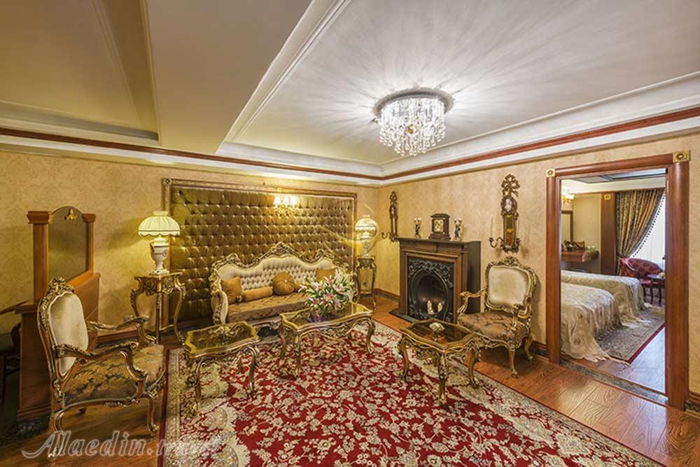 پریزیدنت سوئیت هتل 5 ستاره بین المللی قصر طلایی مشهد | علاءالدین تراول