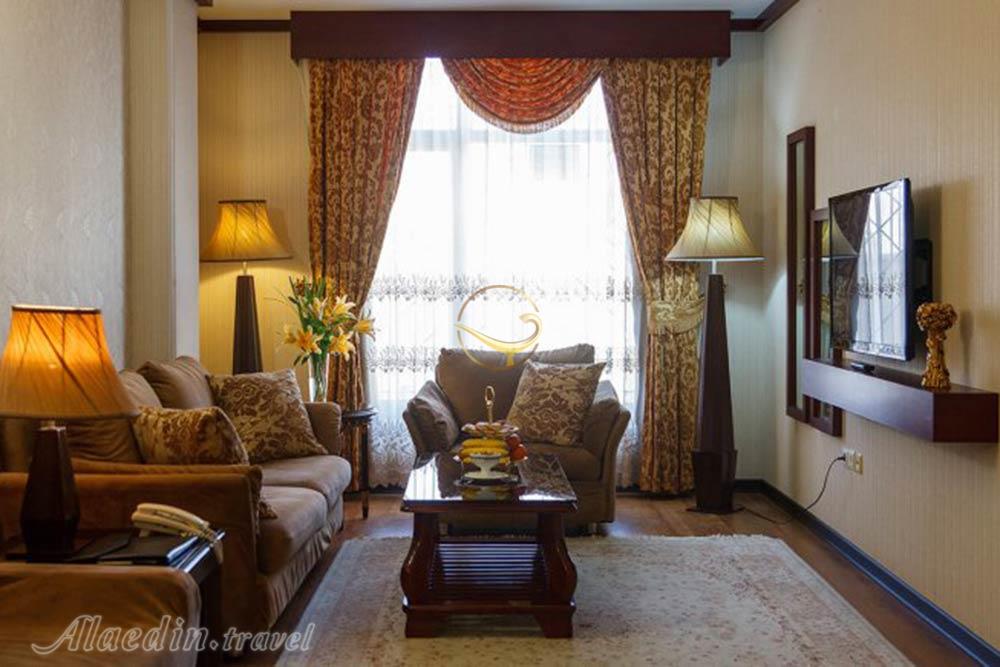 اتاق های هتل 5 ستاره قصر الضیافه مشهد | علاءالدین تراول