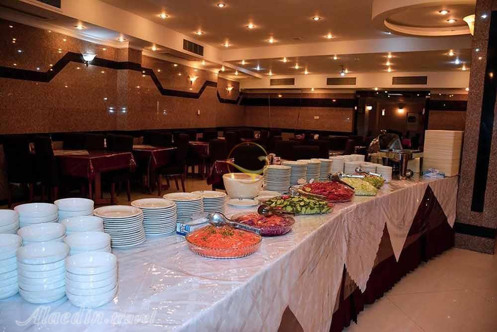 بوفه رستوران هتل ۴ ستاره هلیا مشهد | علاءالدین تراول