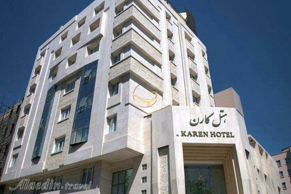 نمای هتل 2 ستاره کارن مشهد | علاءالدین تراول