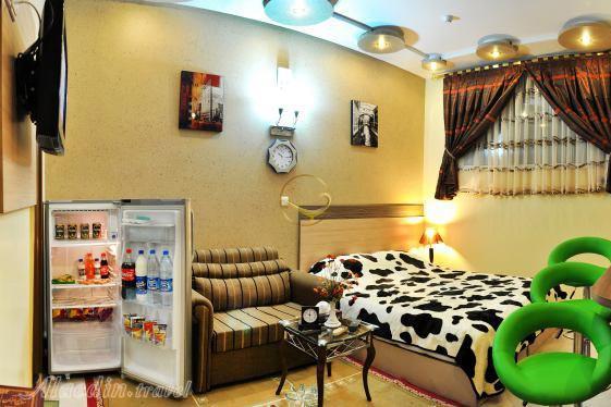 اتاق دبل هتل آپارتمان میزبان مشهد | علاءالدین تراول