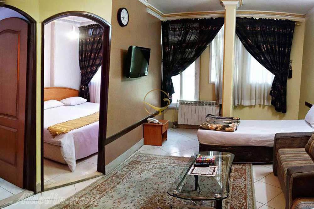 سوییت هتل آپارتمان میزبان مشهد | علاءالدین تراول