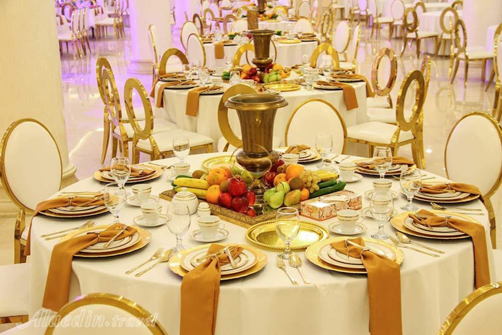 رستوران هتل 5 ستاره پارک حیات مشهد | علاءالدین تراول