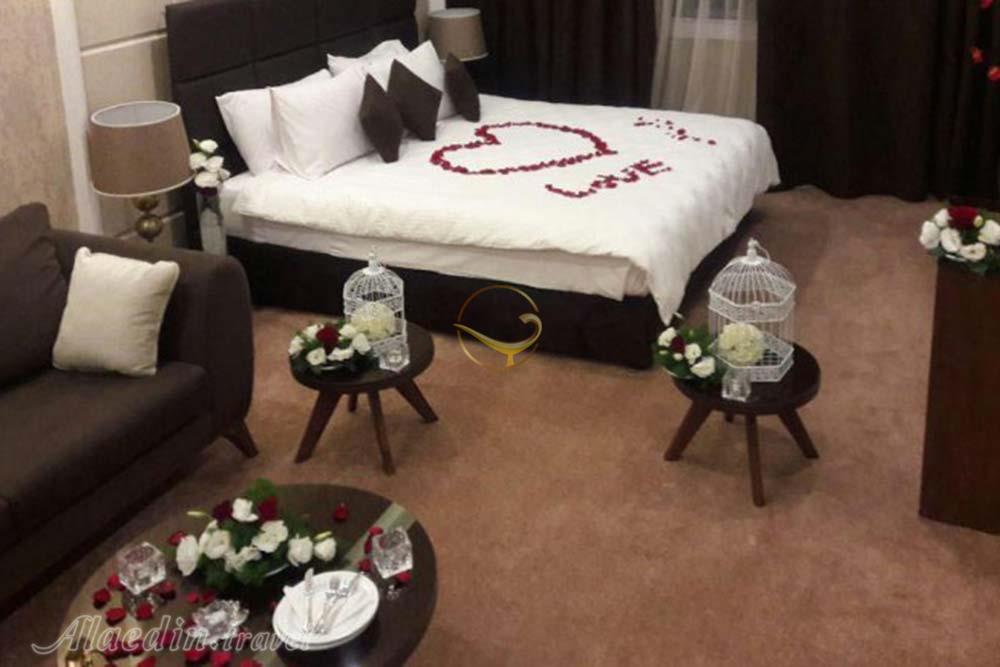 اتاق های هانومی هتل سه ستاره ثامن مشهد | علاءالدین تراول