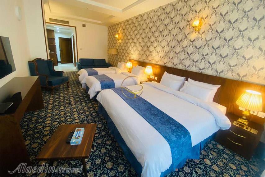 هتل شکوه شارستان مشهد | علاالدین تراول