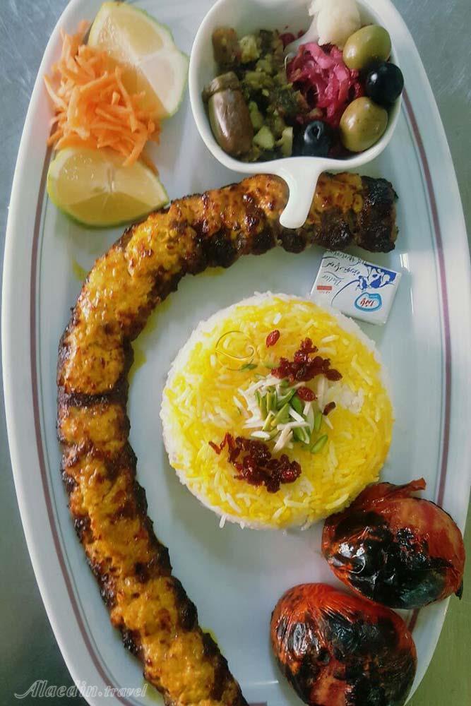 چلو جوجه مخصوص هتل 4 ستاره دربند سمنان | علاءالدین تراول