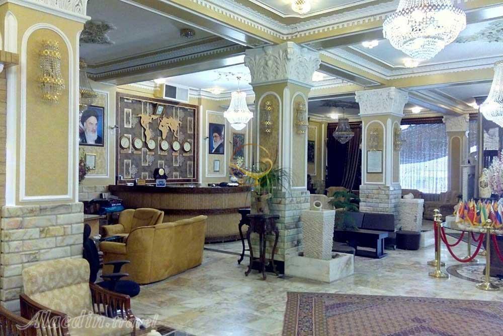 لابی هتل 4 ستاره مرمر قزوین | علاءالدین تراول