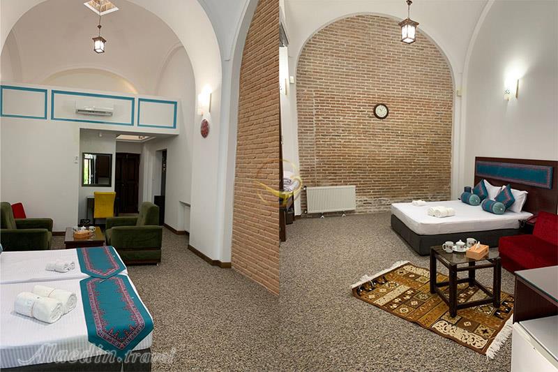 بوتیک هتل قهرمانی قزوین | علاالدین تراول