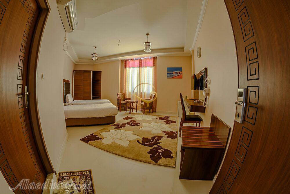 سوئیت یک خوابه دو نفره هتل 4 ستاره آرتا قشم | علاءالدین تراول