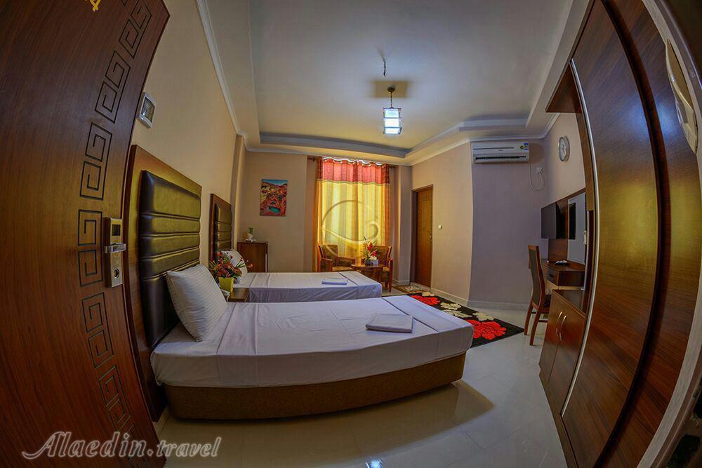 اتاق دو تخته هتل چهارستاره ارم قشم | علاءالدین تراول