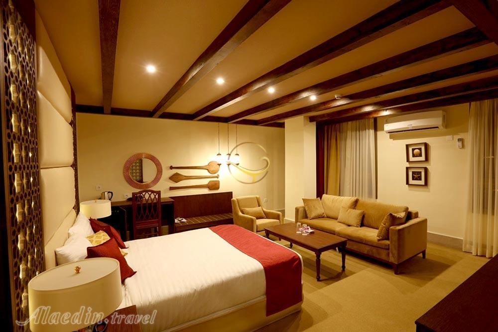 اتاق دبل هتل 4 ستاره بوتیک هتل ایرمان قشم | علاءالدین تراول