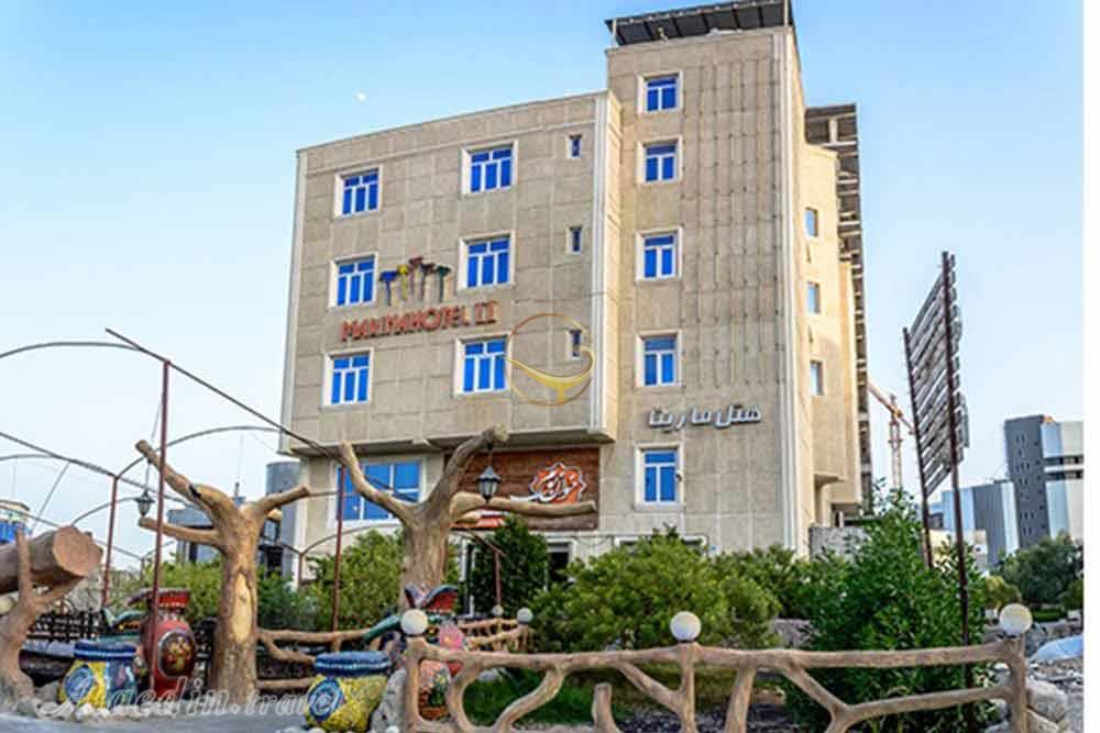 نمای هتل 3 ستاره مارینا 2 قشم | علاءالدین تراول