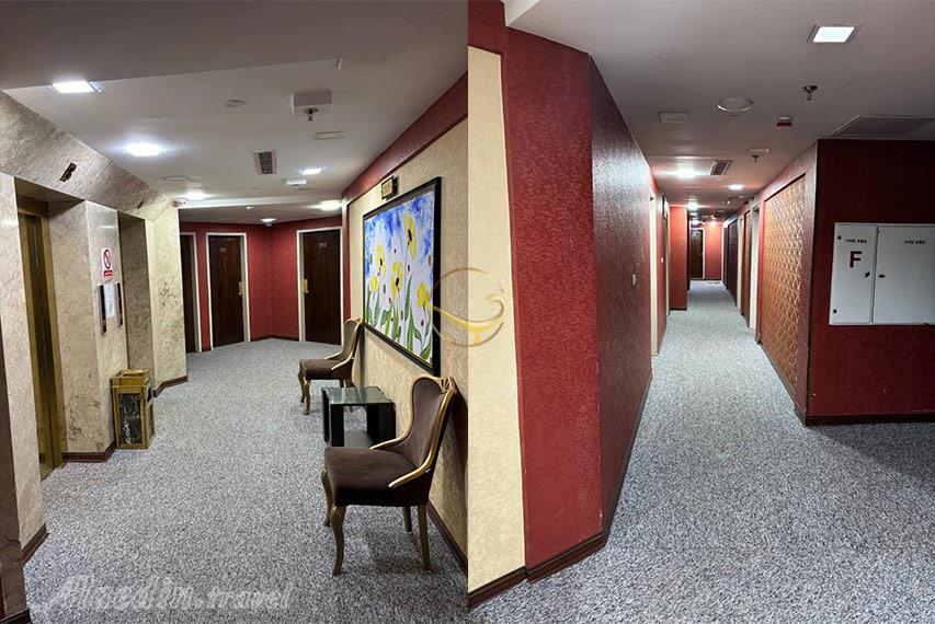 راهروهای هتل مهسان قم | علاالدین تراول