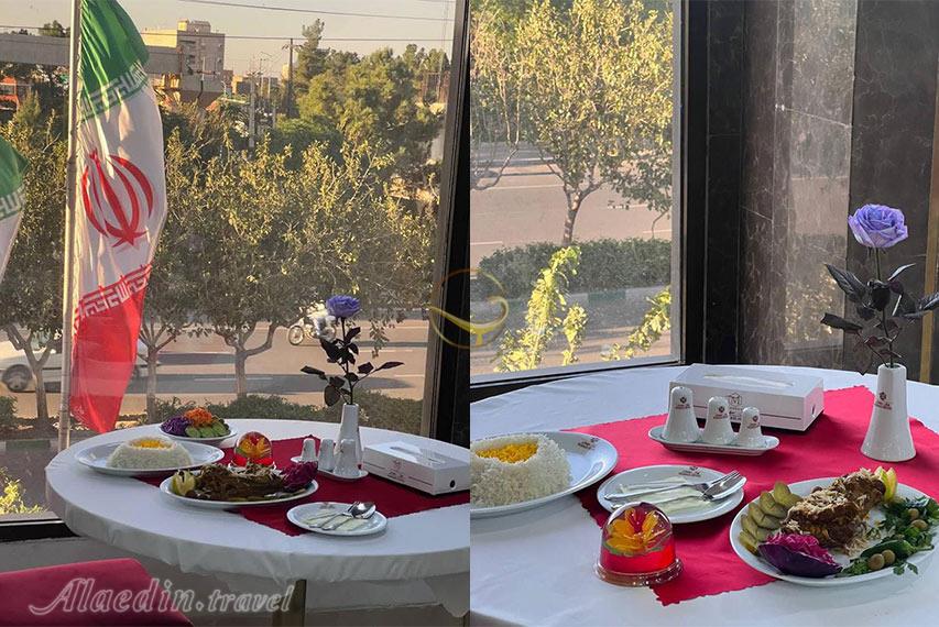 غذای هتل مهسان قم | علاالدین تراول