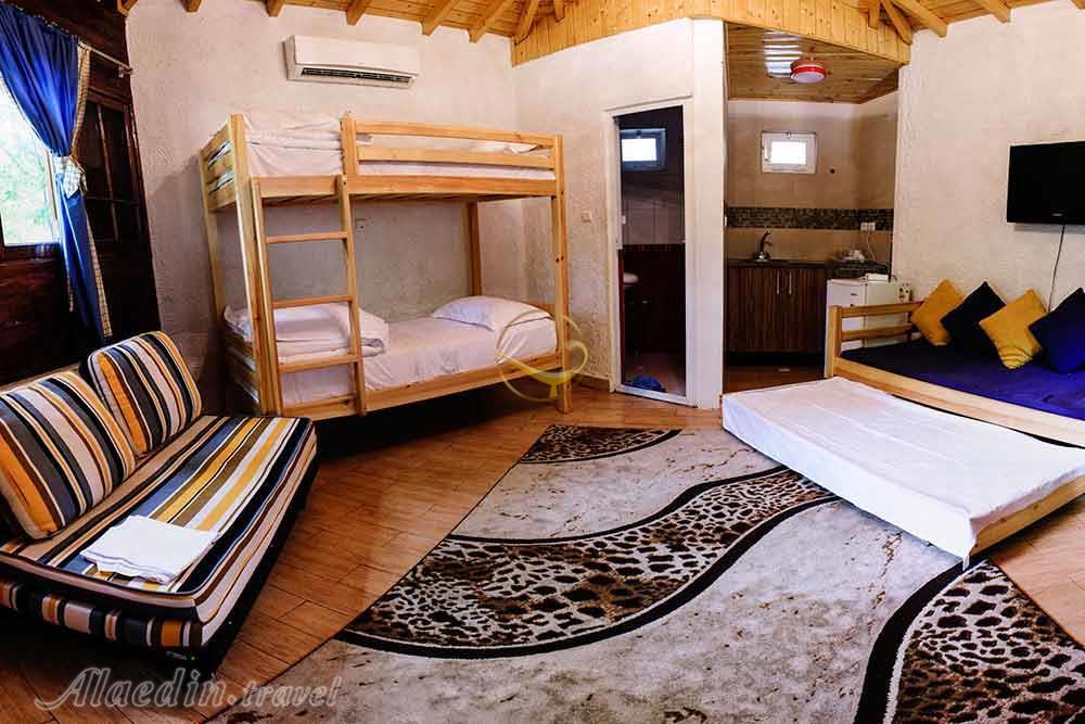 اتاق توئین هتل 4 ستاره بام سبز رامسر | علاءالدین تراول