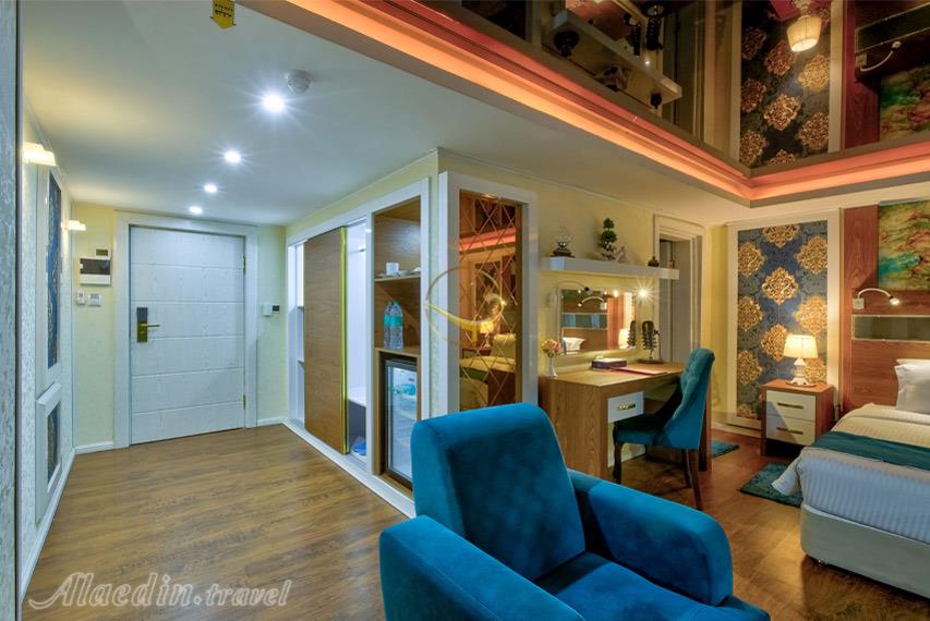 اتاق دو تخته VIP هتل آپارتمان کوثر رامسر | علاالدین تراول