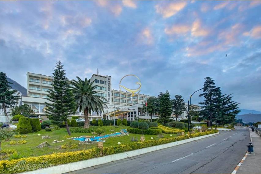 دورنما هتل چهار ستاره پارسیان آزادی رامسر | علاءالدین تراول