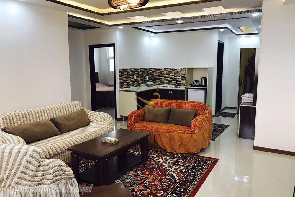 آپارتمان هتل سه ستاره کوروش سرعین | علاءالدین تراول