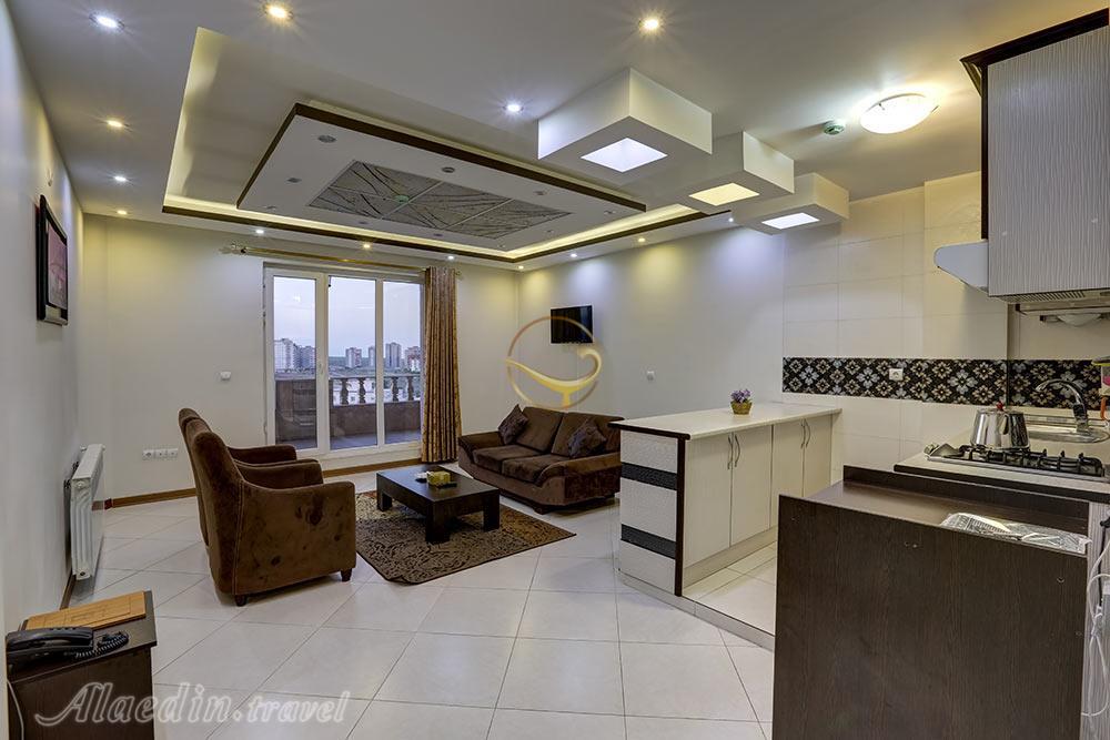 آپارتمان هتل آپارتمان 4 ستاره پدرام سرعین | علاءالدین تراول