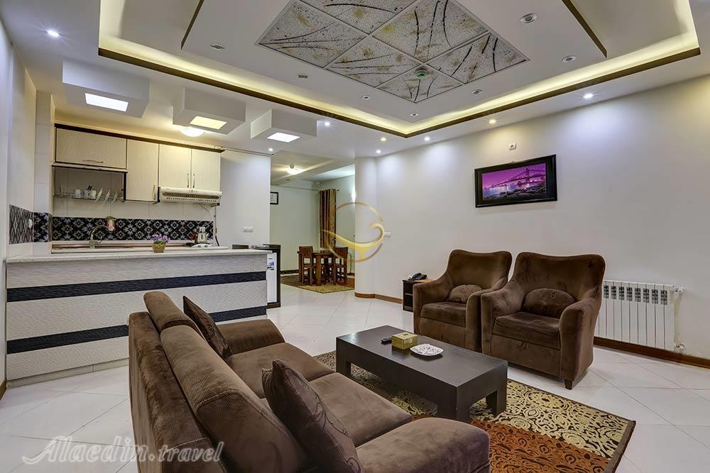 آپارتمان هتل آپارتمان 4 ستاره پدرام سرعین | علاءالدین تراول