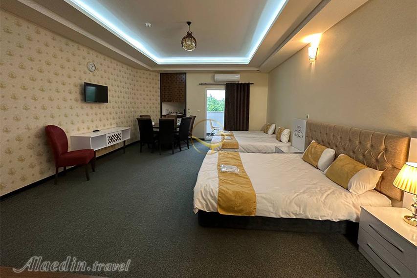 هتل آسمان شهر ساری | علاالدین تراول