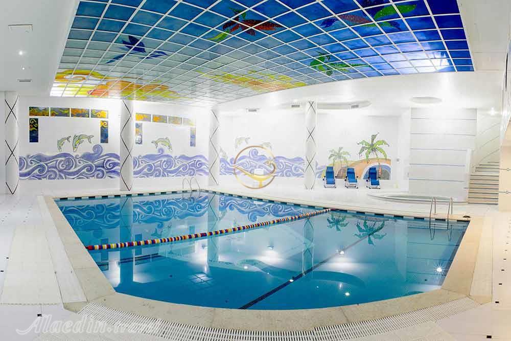 استخر هتل چهار ستاره بادله ساری | علاءالدین تراول