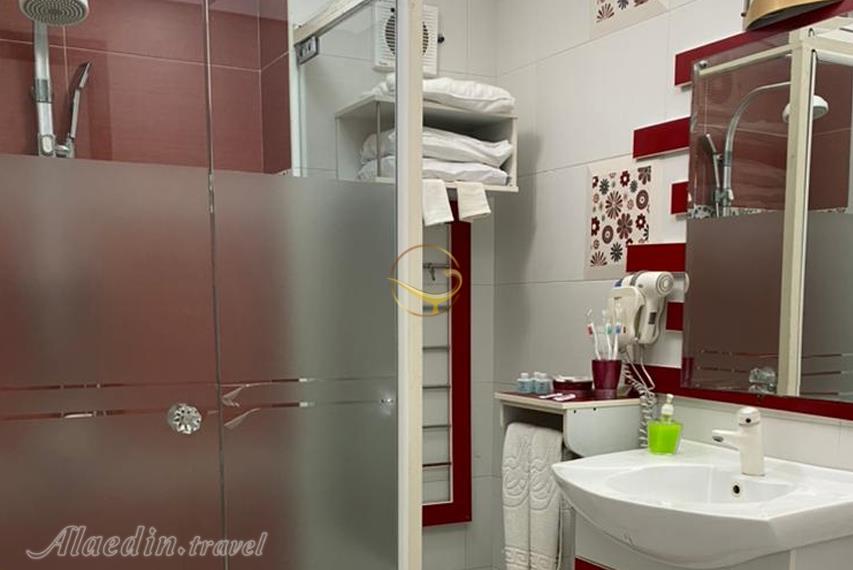 حمام و سرویس بهداشتی هتل چهار ستاره بادله ساری | علاءالدین تراول