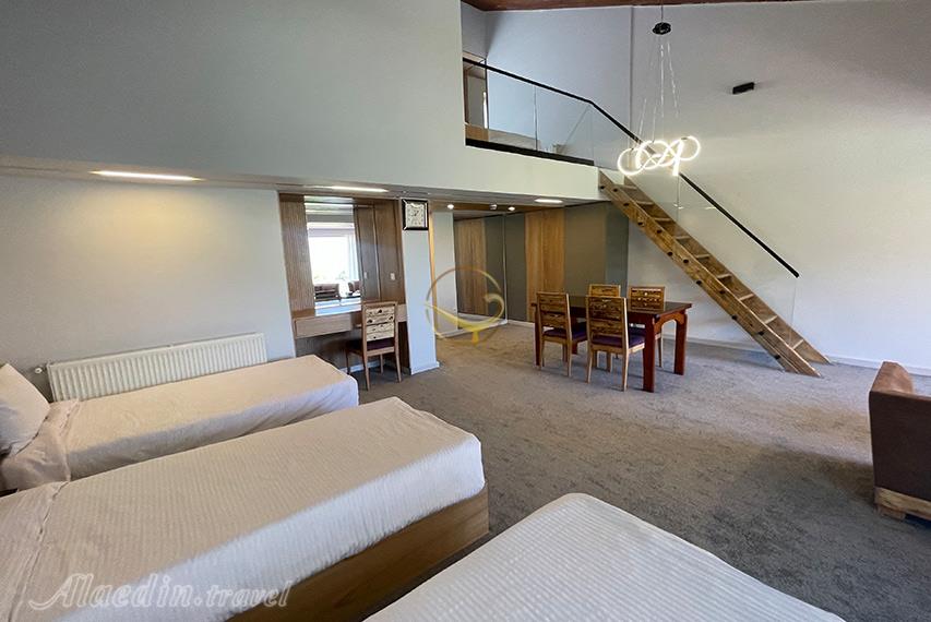 نمای درون اتاق هتل 4 ستاره سالار دره ساری | علاءالدین تراول