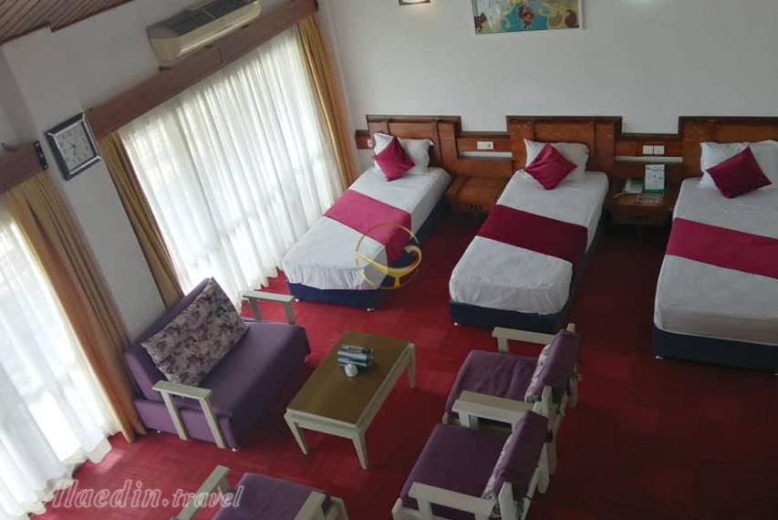 نمای درون اتاق هتل 4 ستاره سالار دره ساری | علاءالدین تراول