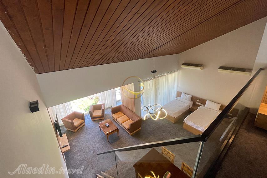 نمای درون اتاق هتل 4 ستاره سالار دره ساری | علاءالدین تراول