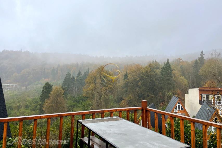 هتل دنسه بام هیرکانی سوادکوه | علاالدین تراول