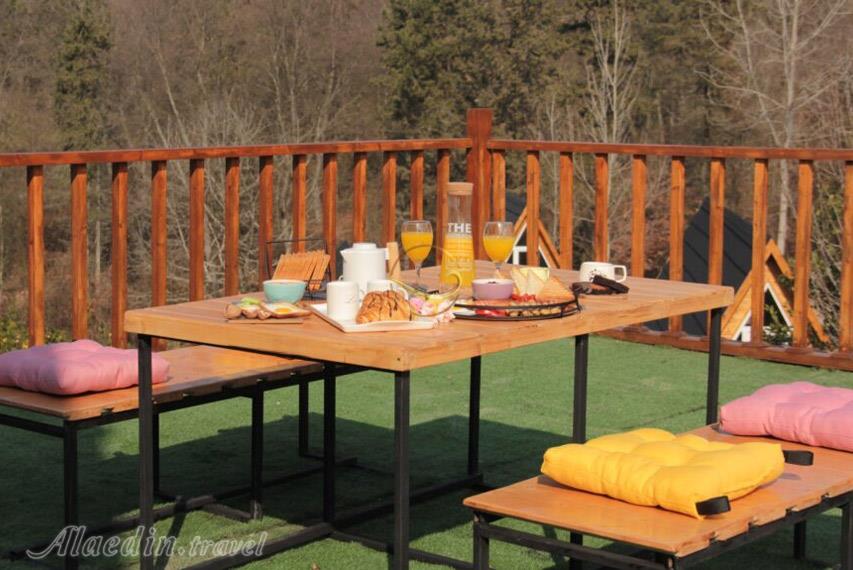 هتل دنسه بام هیرکانی سوادکوه | علاالدین تراول