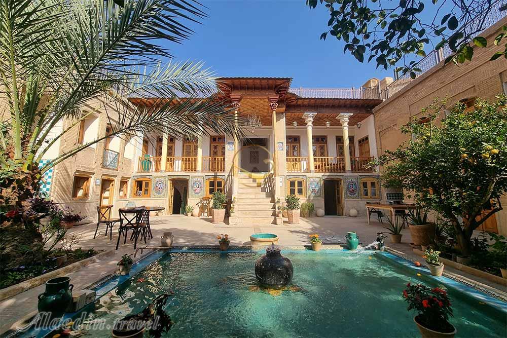 هتل آلان شیراز | علاءالدین تراول