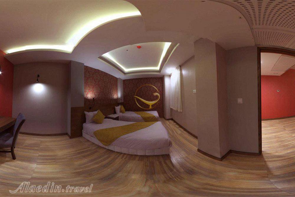 سوئیت هتل آپارتمان سه ستاره جهان نما شیراز | علاءالدین تراول