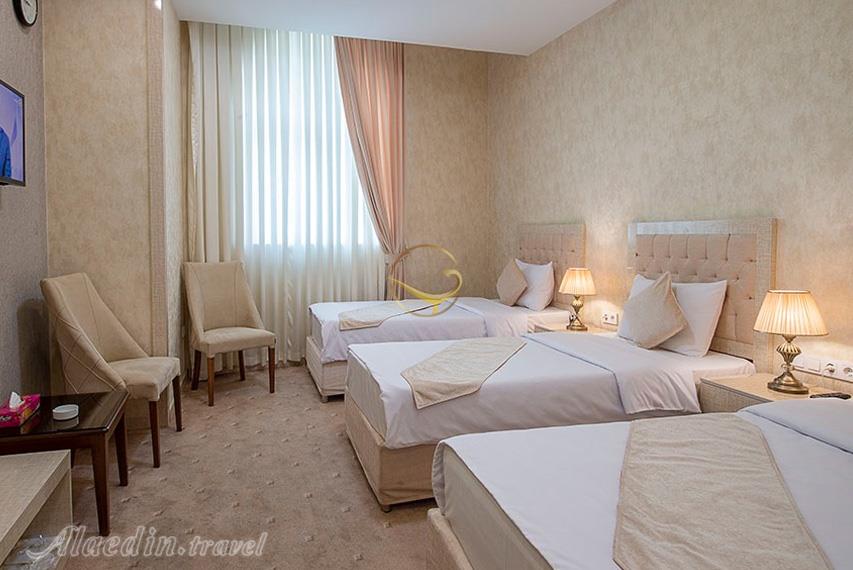 اتاق  هتل چهار ستاره آزادی تبریز | علاءالدین تراول