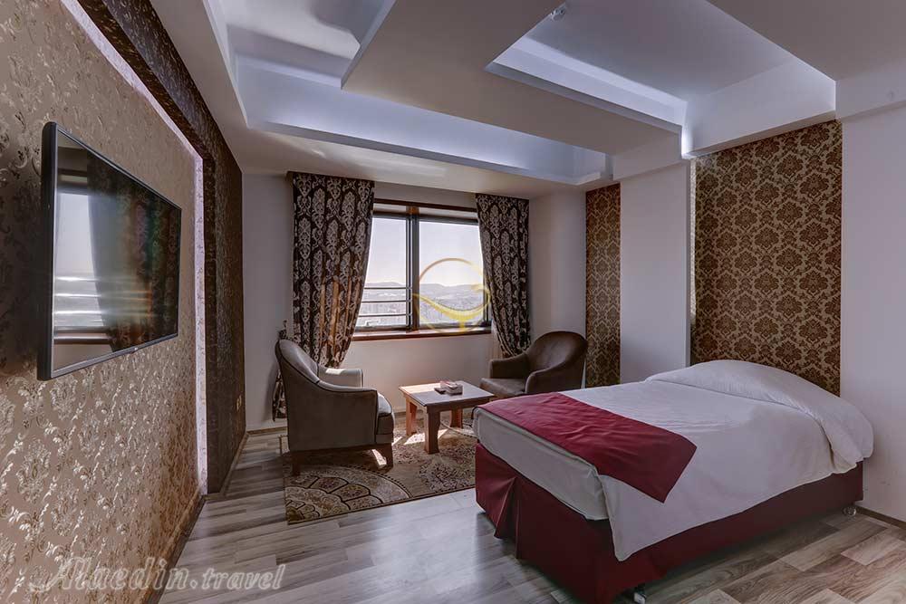اتاق سینگل هتل 5 ستاره پارس تبریز | علاءالدین تراول