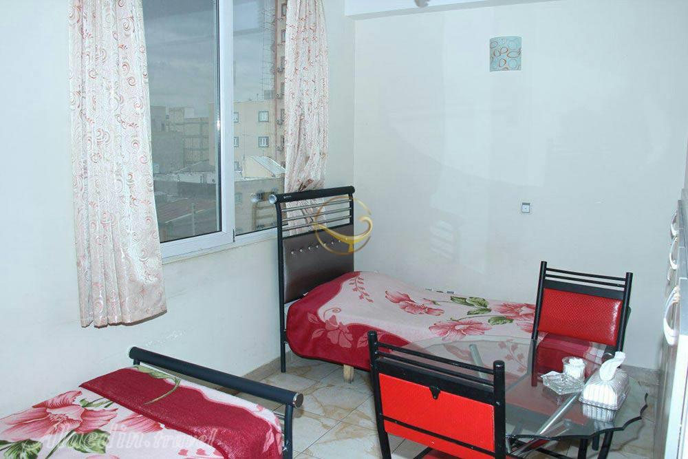 سوئیت دوخوابه هتل آپارتمان زیبا تبریز | علاءالدین تراول