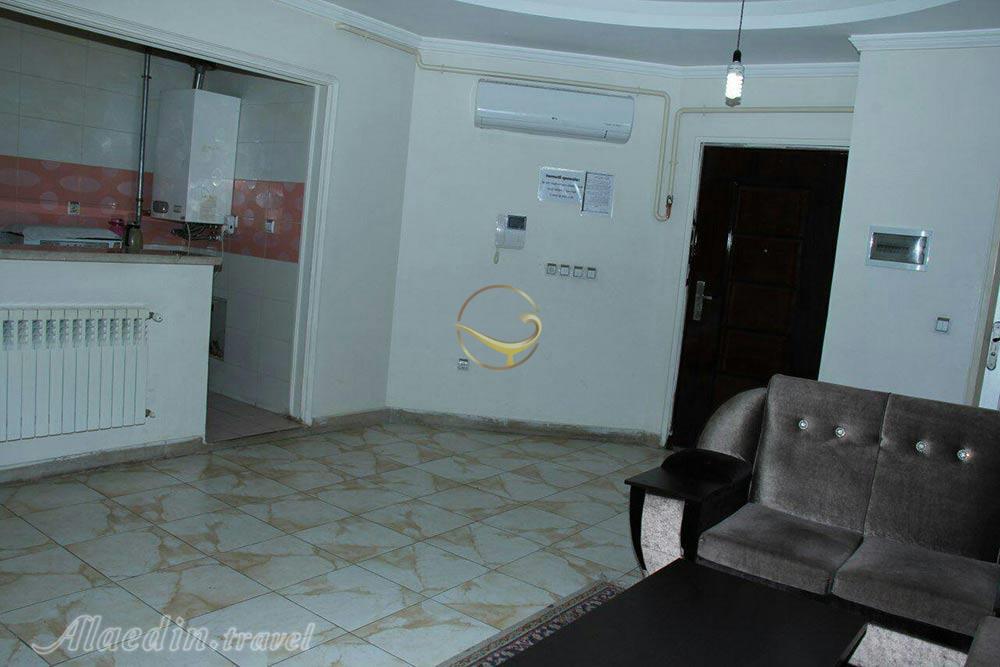 سوئیت دوخوابه هتل آپارتمان زیبا تبریز | علاءالدین تراول