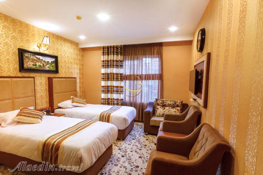 اتاق دوتخته هتل سه ستاره بهار تهران | علاءالدین تراول