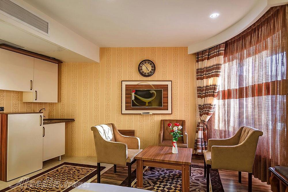 سوئیت هتل سه ستاره بهار تهران | علاءالدین تراول