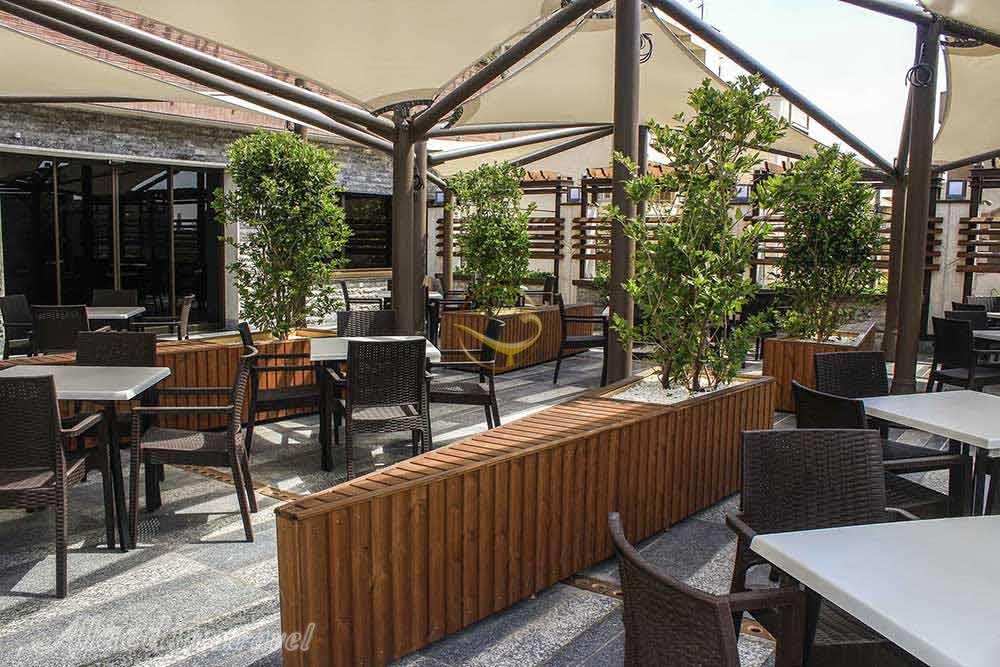 تراس هتل 4 ستاره اسکان الوند تهران | علاءالدین تراول