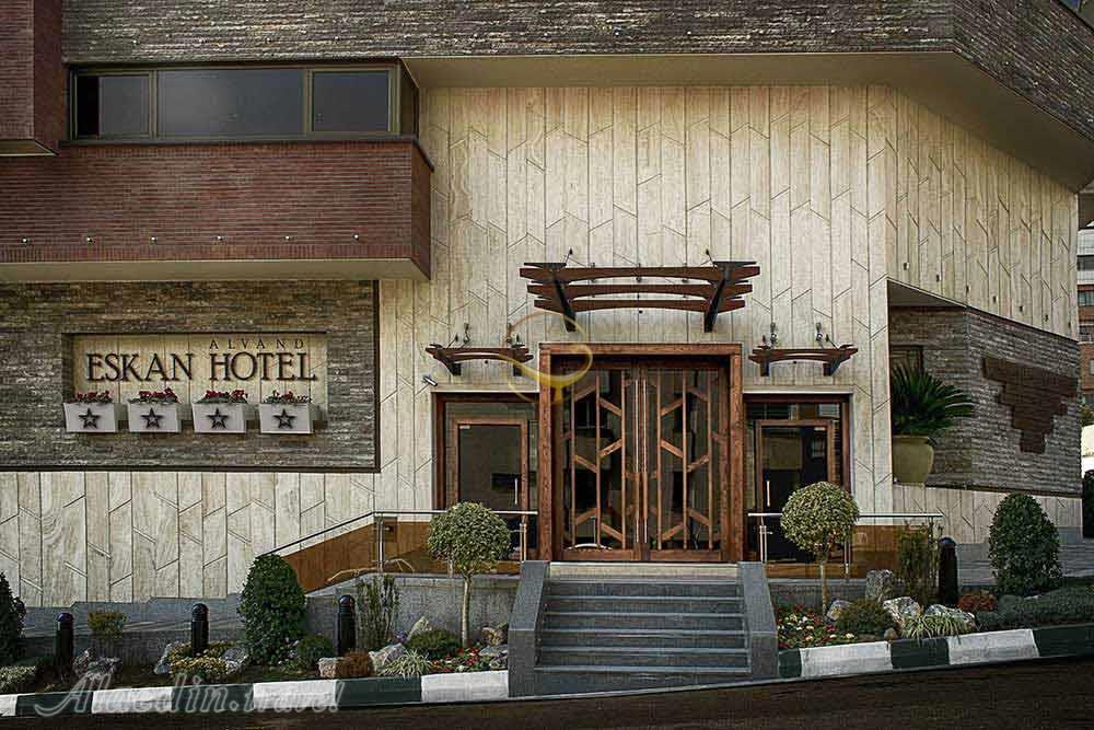 نمای هتل 4 ستاره اسکان الوند تهران | علاءالدین تراول