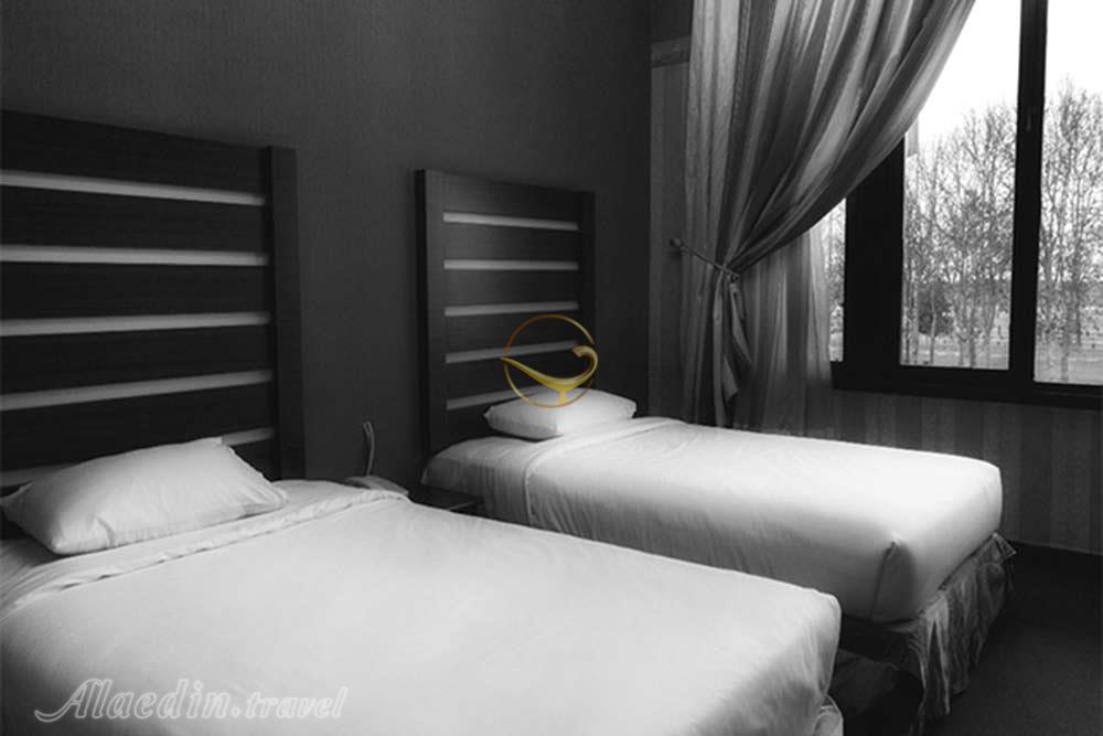 اتاق توئین هتل 4 ستاره آکادمی فوتبال تهران | علاءالدین تراول